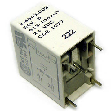 RELAY DC 24V 1P2T 5P PCMT NO/NC