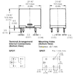 RELAY DC 24V 1P2T 5A 5P PCMT 5A/250VAC