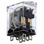 RELAY DC 24V 1P2T 15A 8P PLUGIN 15A/220VAC/30VDC WITH FLANGE