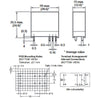 RELAY DC 24V 1P2T 16A 8P PCMT 16A/250VAC/30VDC