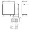 RELAY DC 24V 1P2T 16A 8P PCMT 16A/250VAC