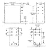RELAY DC 24V 2P2T 5A 8P PCMT 5A/250VAC 30VDC