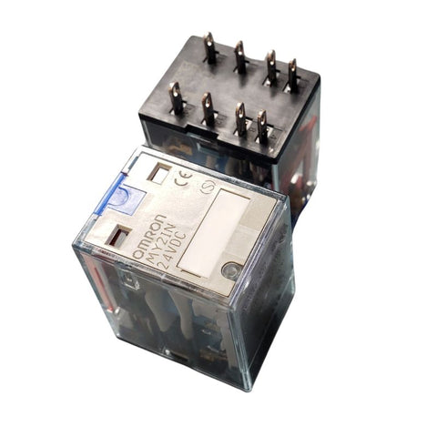 RELAY DC 24V 2P2T 5A 8P SOL/SKT 1A/25VAC/3VDC