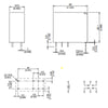 RELAY DC 24V 2P2T 12A 8P PCMT 12A/277VAC