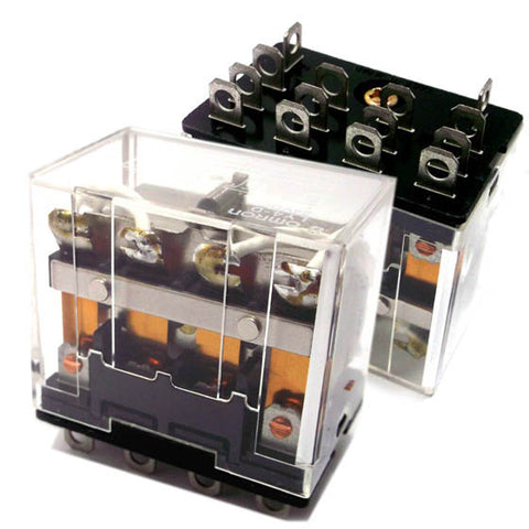 RELAY DC 24V 4P2T 10A 14P PLUGIN 10A/240VAC/28VDC