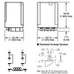 RELAY DC 110V 2P2T 10A 8P PLUGIN 10A/250VAC/28VDC