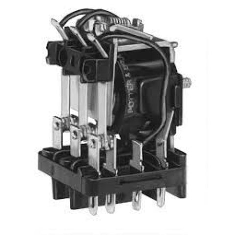 RELAY DC 110V 3P2T 15A 11P PLUG IN OPEN 15A/277VAC