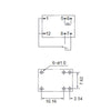 RELAY DC LATCH 5V 1P2T 2A 6P PCMT
