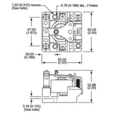 RELAY AC 24V 1P1T 30A NO 30A/240VAC/28VDC SCREW TERM