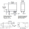 RELAY AC 24V 1P2T 10A 5P PCMT 10A/250VAC 30VDC