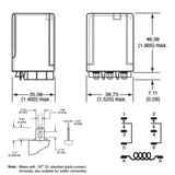 RELAY AC 24V 2P2T 10A 8P PLUGIN 10A/250VAC/28VDC