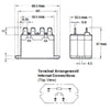 RELAY AC 100-120V 1P1T 30A 4P QT 30A/277VAC WITH FLANGE