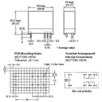 RELAY AC 110V 2P2T 5A 8P PCMT 5A/250VAC/30VDC