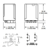 RELAY AC 240V 2P2T 10A 8P PLUGIN 10A/250VAC/28VDC