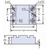RELAY SSAC 90-280V 10A/280VAC SCREW MOUNT WITH INDICATOR