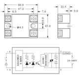 RELAY SSDC 3-32V 25A/380VAC CONTROL CURRENT 25MA