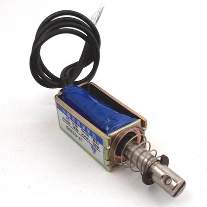 SOLENOID DC 12V 300MA PUSH-PULL 5N/10MM LINEAR MOTION