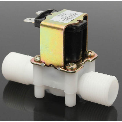 SOLENOID VALVE 12VDC 3/4IN FOR WATER GAS OIL 0.2-0.8MPA