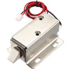 SOLENOID PULL 9-12VDC 350MA CHMT 10MM LOCK STYLE CLOSED FRAME