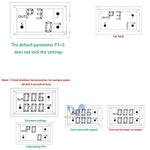 RELAY TIME DELAY 0-999HRS 1P1T 12vdc DUAL DISPLAY PANEL MOUNT