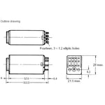 TIMER AC 120V PROG 0.1S-10MIN 4P2T 14P SKT 3A/250VAC