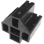 RELAY SOCKET AUTO 5P WITH CRIMP TERMINALS GOLD