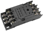 RELAY SOCKET 14P SQR SCREW CHMT/ DIN RAIL
