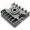 RELAY SOCKET 11P RND SCREW CHMT 10A/300V