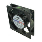 FAN AC 230V 4.7X1IN 80MA 14W TAB BALL BEARING MET