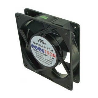 FAN AC 115V 4.7X1IN .17A W/TAB BB 100-125VAC CFM 59.9/69.0