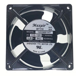 FAN AC 120V 4.7X1.5IN BB W/TAB AND FAN GUARD 68CFM 28DB 260MA