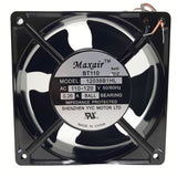 FAN AC 120V 4.7X1.5IN BB WITH 2 WIRES AND FAN GUARD 68CFM 28DB