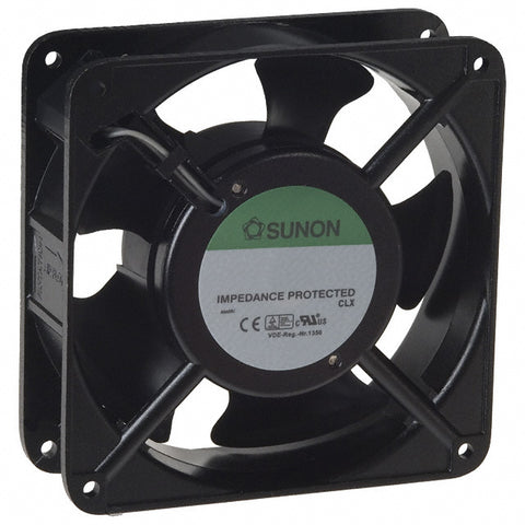 FAN AC 220V 4.7X1.5IN BB W/TAB 0.12A 50DB 117CFM 22W 3150RPM