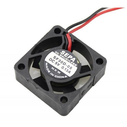 FAN DC 5V 1.18X.4IN .13A W/WIRE