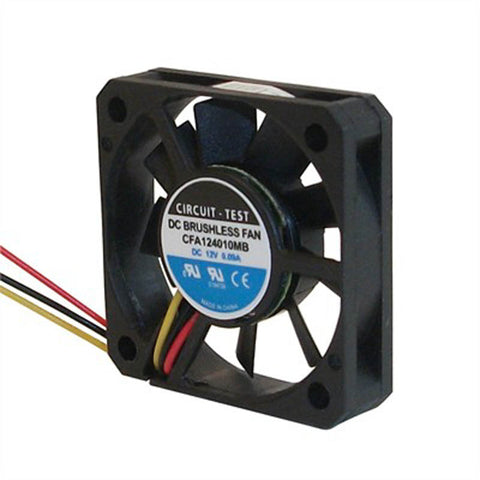 FAN DC 12V 1.5X.4IN 1.08W W/WIRE CFM:6.5 NOISE:24DBA BALL BEARING