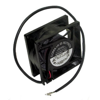 FAN DC 12V 3.1X1.2IN .38A 2WIRE WITH CONTACT PINS CFM:4 PLASTIC{