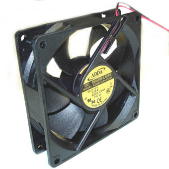 FAN DC 12V 3.6X1IN .13A W/WIRE CFM:35 SPEED:2050RPM NOISE:25DBA