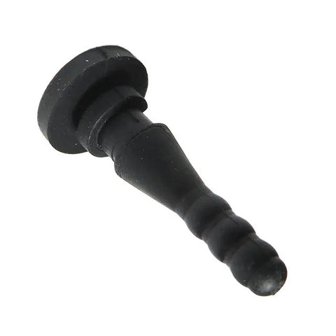 FAN MOUNT SNAP RIVET RUBBER BLK FLANGE 2.5-3.5MM HOLE 4.2-5.4MM{