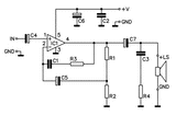 AUDIO AMPLIFIER MONO 7W TDA23