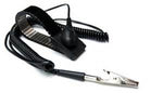 ANTISTATIC WRIST STRAP 9.8FT BLK WITH SNAP/ALIGATOR CLIP