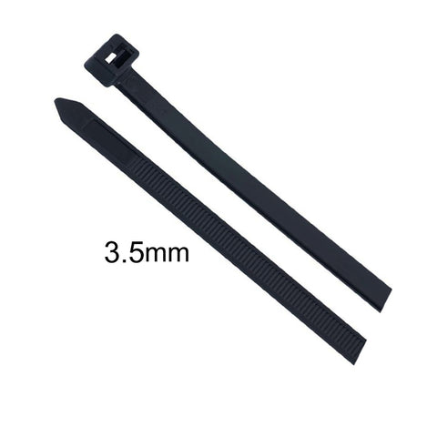 CABLE TIE BLK 11IN 45LB WIDTH 3.5MM