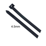 CABLE TIE BLK 8IN 60LB WIDTH 4.5MM