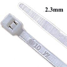CABLE TIE NAT 3.3IN 18LB WIDTH 2.3MM
