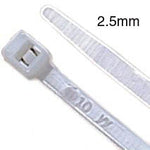 CABLE TIE NAT 5.5IN 18LB WIDTH 2.5MM
