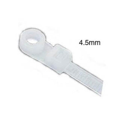 CABLE TIE SCREW MOUNT NAT 7.5IN 50LB WIDTH 4.6 MM
