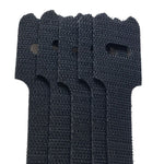 VELCRO HOOK AND LOOP TIE BLACK 11IN