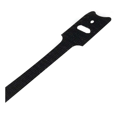 VELCRO HOOK AND LOOP TIE BLACK 11IN