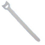 VELCRO HOOK AND LOOP TIE WHITE 8IN