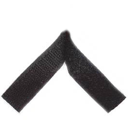 VELCRO HOOK & LOOP 10MM TAPE BLK 75 FEET (23 METERS)