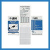 WIRE MARKER BOOK A-Z 0-15 + - / 10 SHEETS PER BOOK